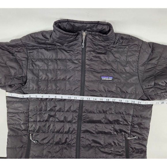 Patagonia Men Large Nano Puff Zip Packable Insulated Jacket Black Prima Loft - Picture 6 of 11